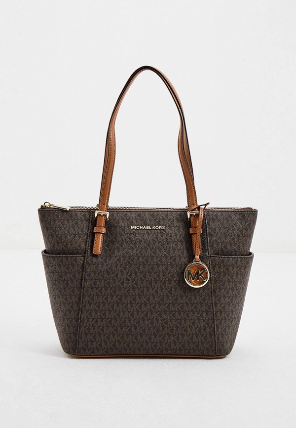 

Сумка Michael Michael Kors, Коричневый, JET SET ITEM