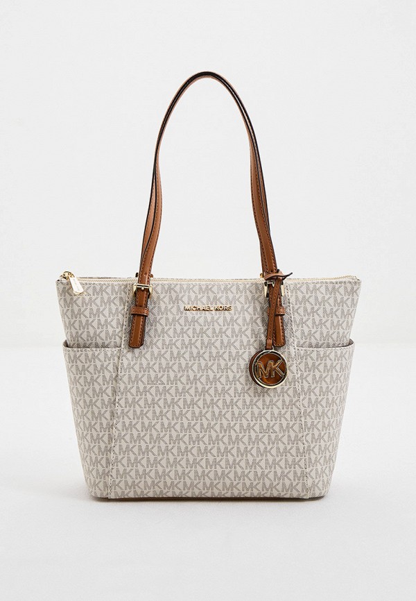 

Сумка Michael Michael Kors, Бежевый, JET SET ITEM