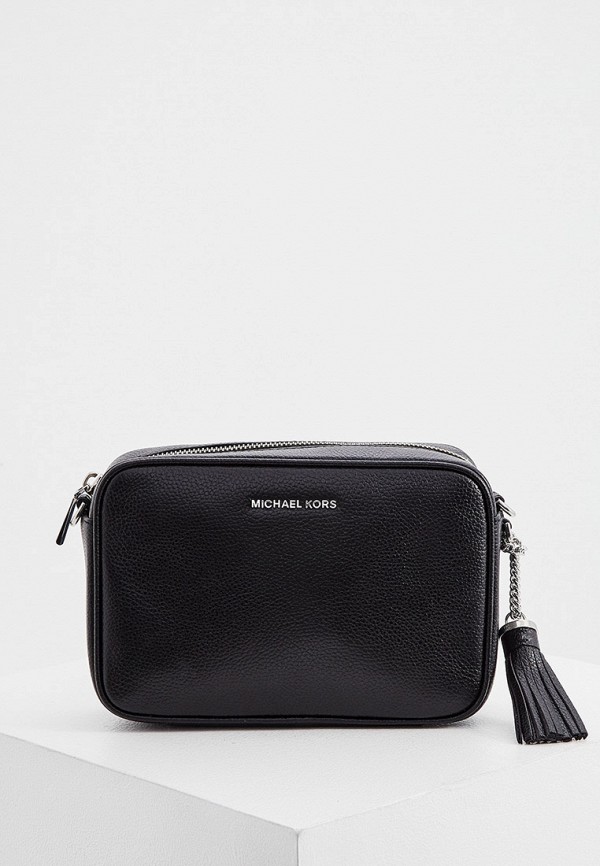 

Сумка и брелок Michael Michael Kors, Черный, JET SET