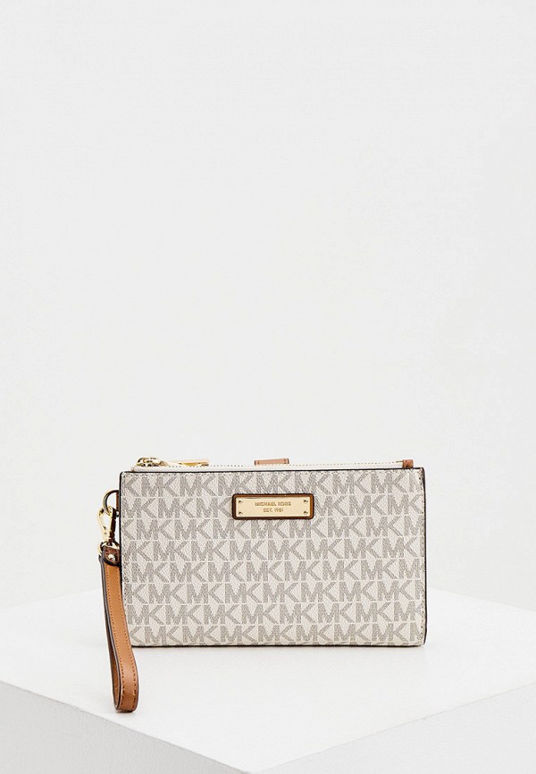 

Кошелек Michael Michael Kors, Бежевый, JET SET