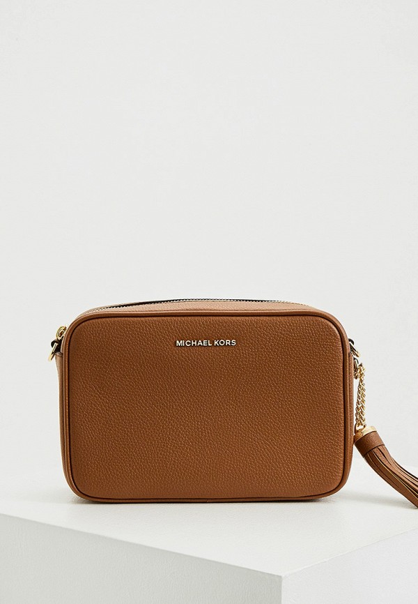 

Сумка Michael Michael Kors, Коричневый, JET SET