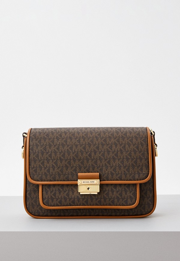 

Сумка Michael Michael Kors, Коричневый, BRADSHAW