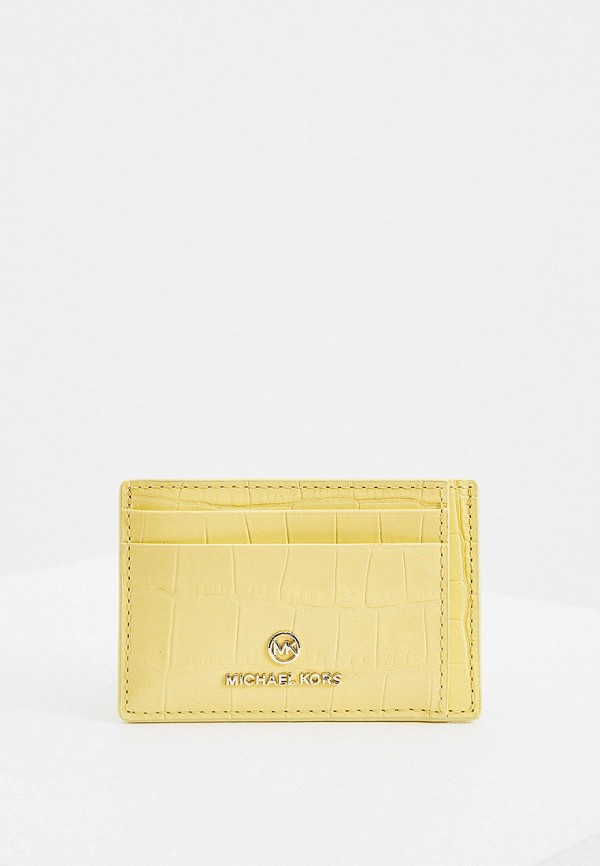 

Кредитница Michael Michael Kors, Желтый, JET SET CHARM