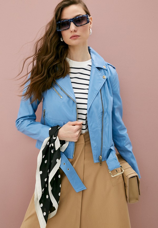 фото Куртка кожаная michael michael kors