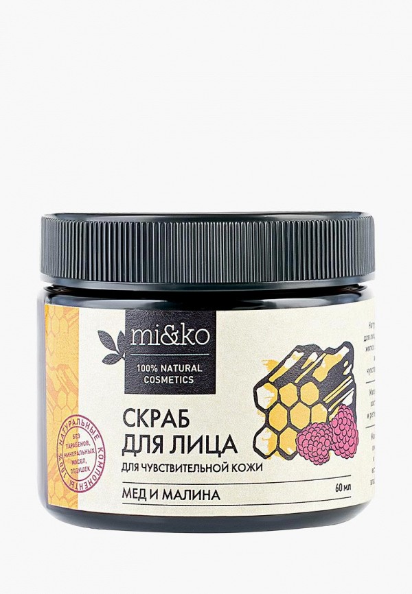 

Скраб для лица MiKo, Белый, Мед и малина для чувствительной кожи 60 мл