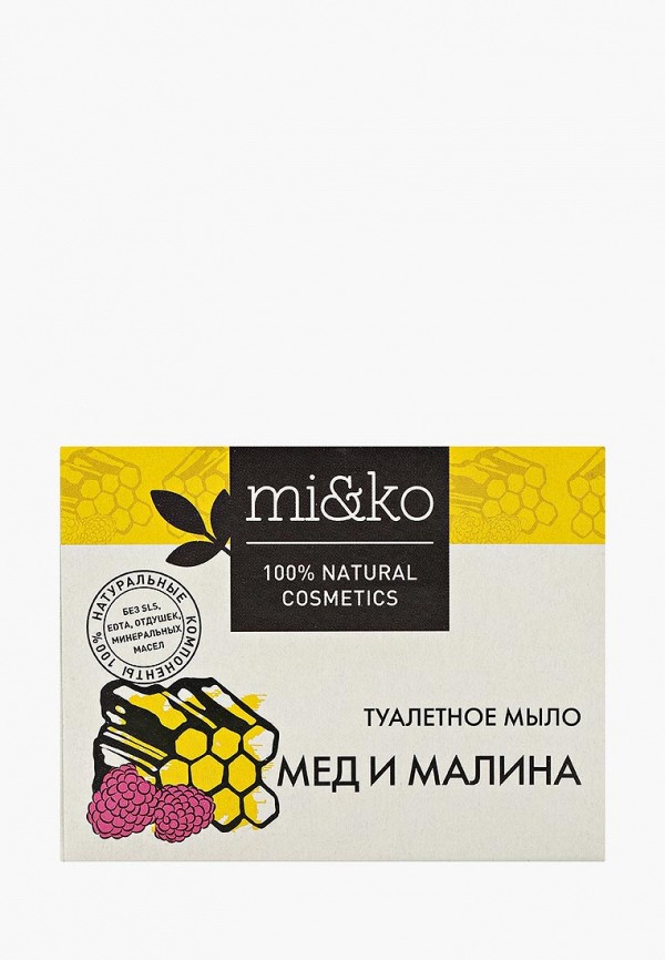 

Мыло MiKo, Розовый, Мед и малина, 75 г