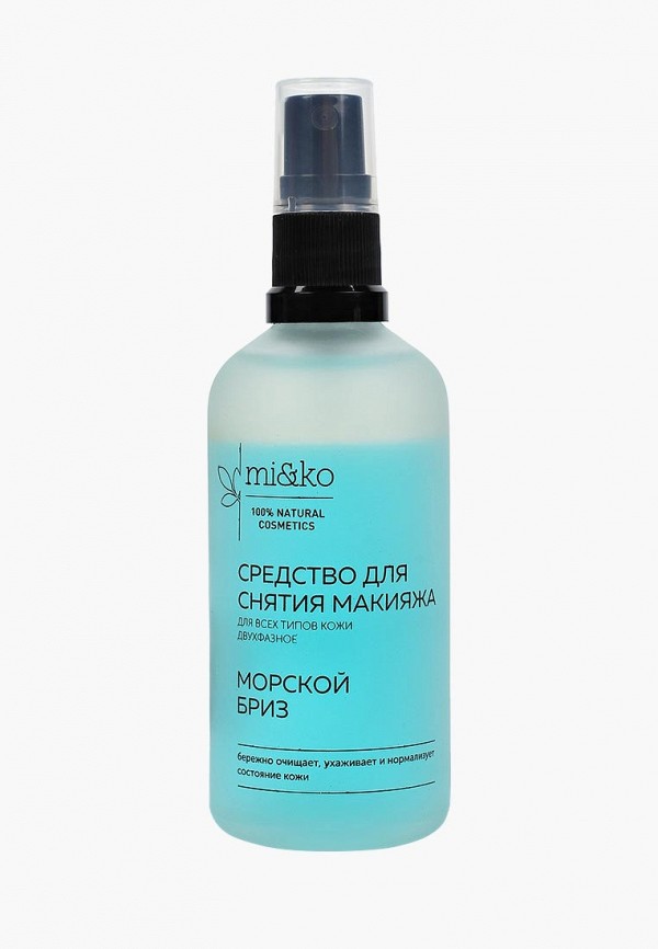 

Средство для снятия макияжа MiKo, Прозрачный, Двухфазное, 100 мл