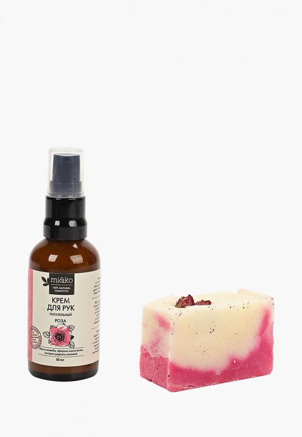 

Набор для ухода за телом MiKo, Розовый, "Женственность"