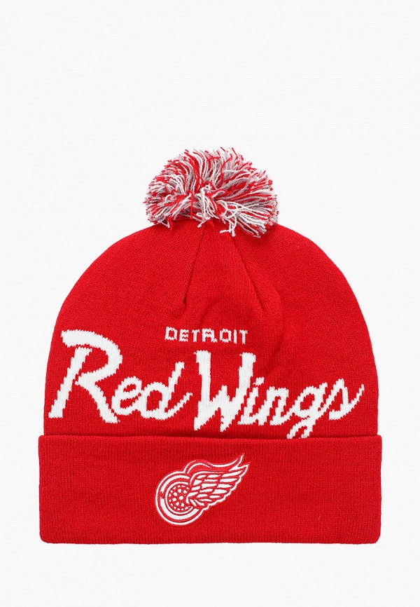 

Шапка Mitchell & Ness, Красный, Detroit Red Wings