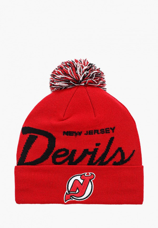 

Шапка Mitchell & Ness, Красный, New Jersey Devils