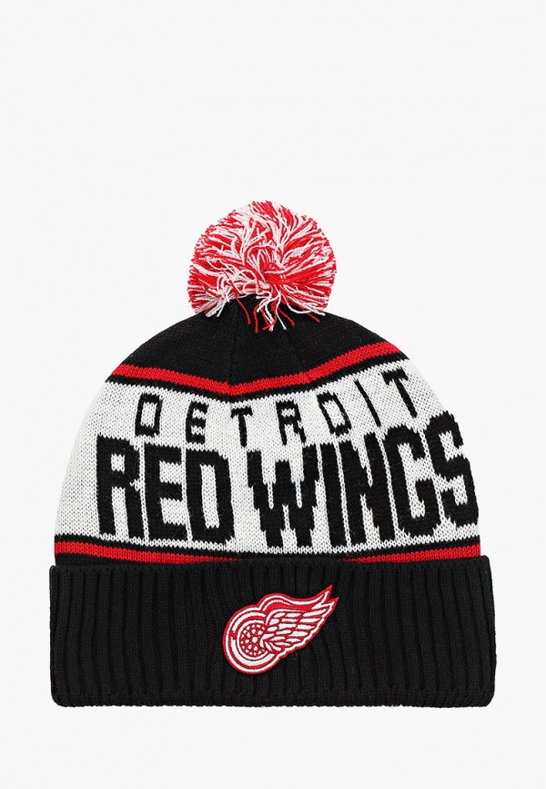 

Шапка Mitchell & Ness, Черный, Detroit Red Wings