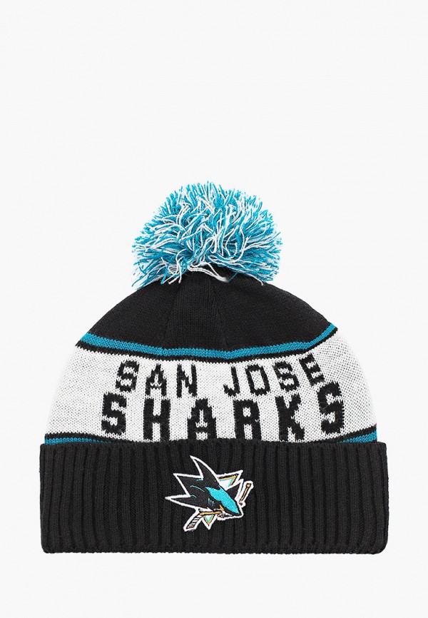 

Шапка Mitchell & Ness, Черный, San Jose Sharks