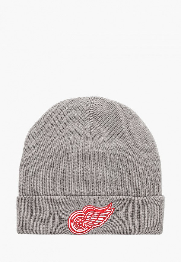 

Шапка Mitchell & Ness, Серый, Detroit Red Wings