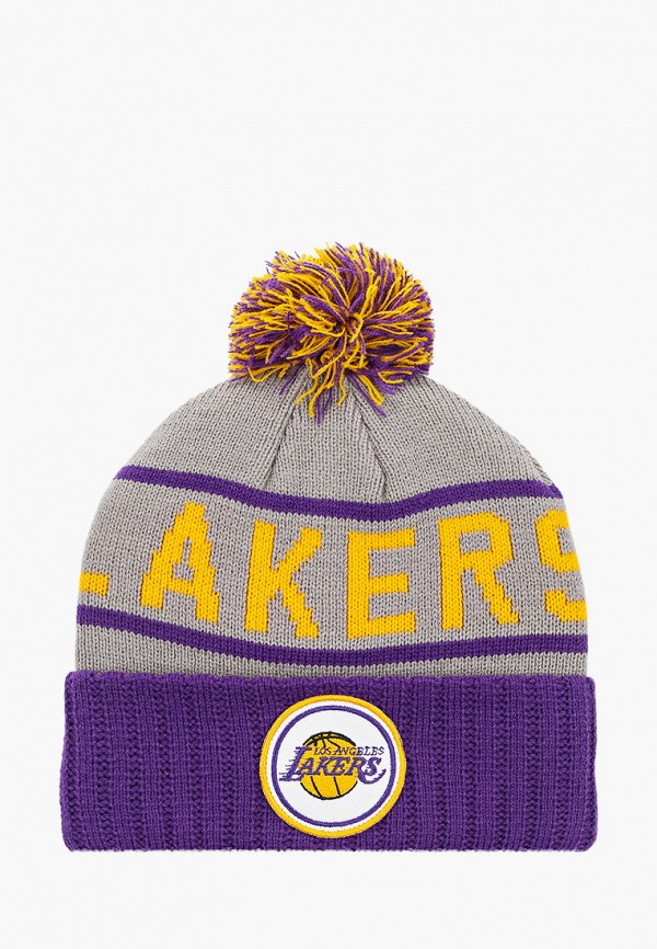 

Шапка Mitchell & Ness, Серый, Los Angeles Lakers