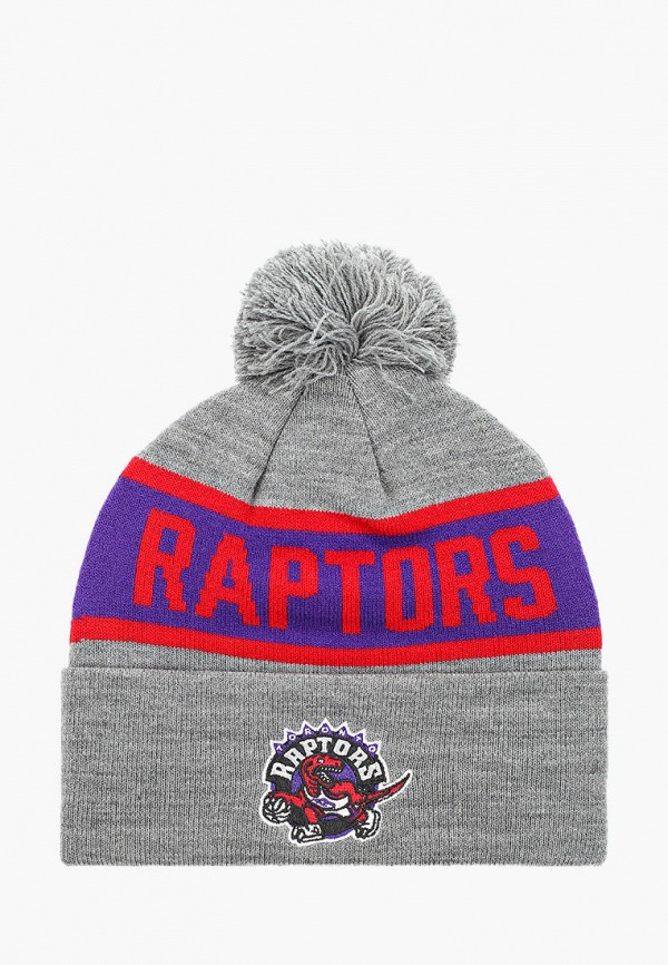 

Шапка Mitchell & Ness, Серый, TORONTO RAPTORS