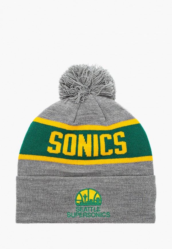 

Шапка Mitchell & Ness, Серый, SEATTLE SUPERSONICS