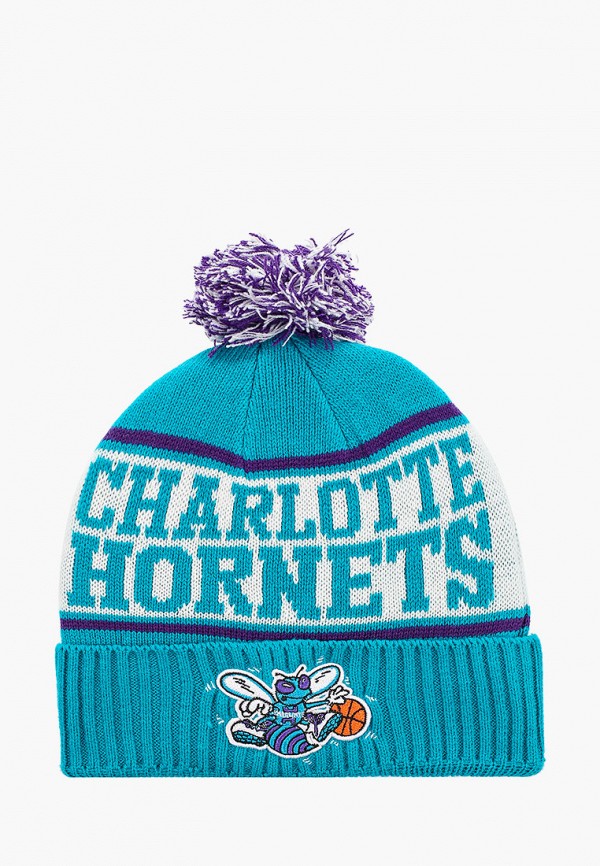 

Шапка Mitchell & Ness, Бирюзовый, Charlotte Hornets