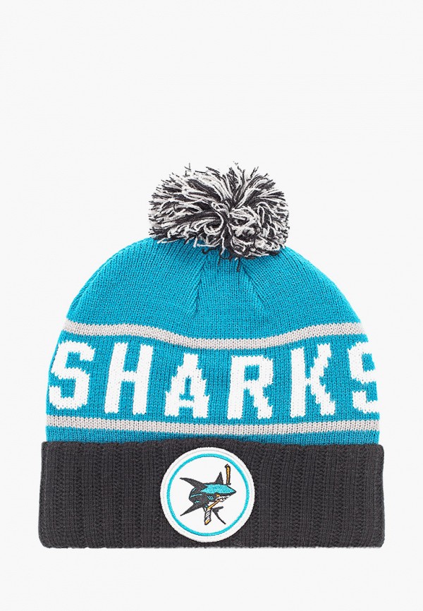 

Шапка Mitchell & Ness, Бирюзовый, San Jose Sharks