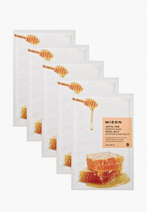 

Набор масок для лица Mizon, Прозрачный, JOYFUL TIME ROYAL JELLY с экстрактом маточного молочка, 5*23мл