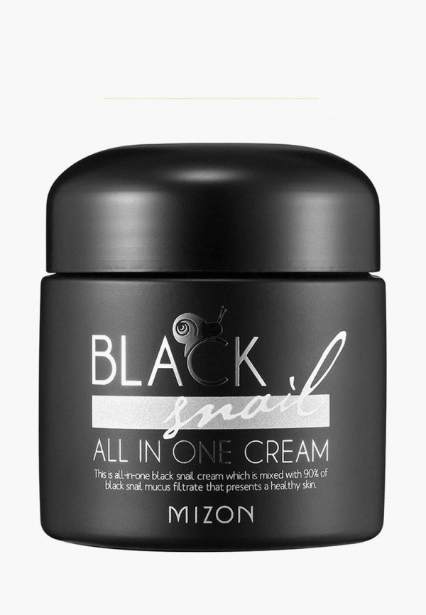 

Крем для лица Mizon, Белый, BLACK SNAIL с экстрактом черной улитки, 75мл