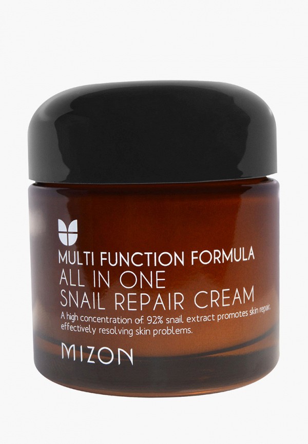 

Крем для лица Mizon, Белый, ALL IN ONE SNAIL REPAIR Восстанавливающий с экстрактом улитки, 75мл