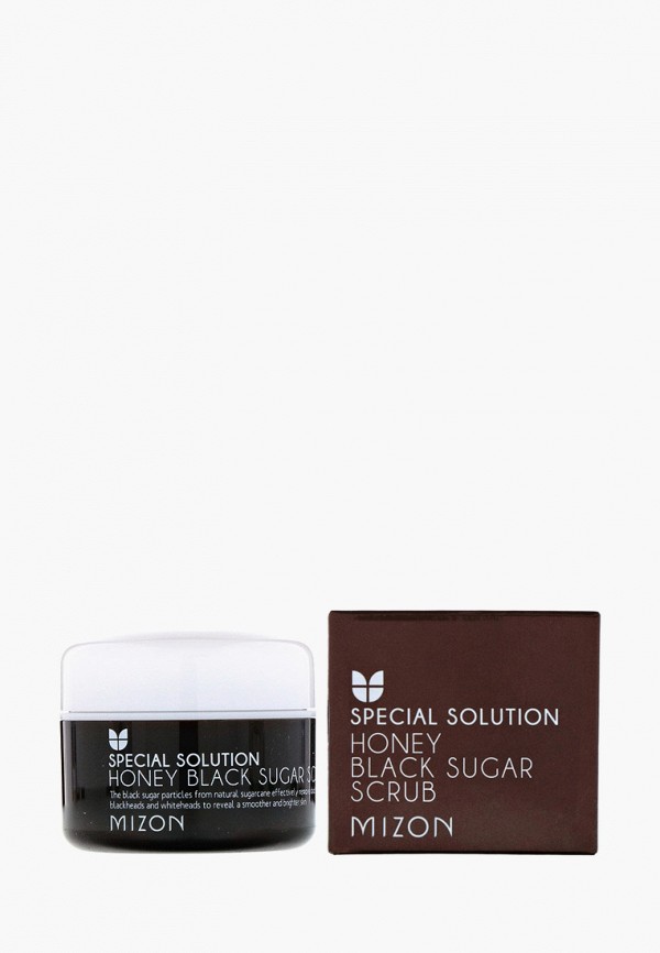 

Скраб для лица Mizon, Прозрачный, HONEY BLACK SUGAR с черным сахаром, 80 мл