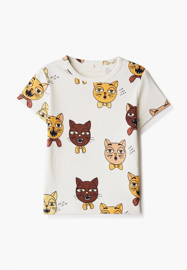 

Футболка Mini Rodini, Бежевый, Mini Rodini MI084EGKHHL5