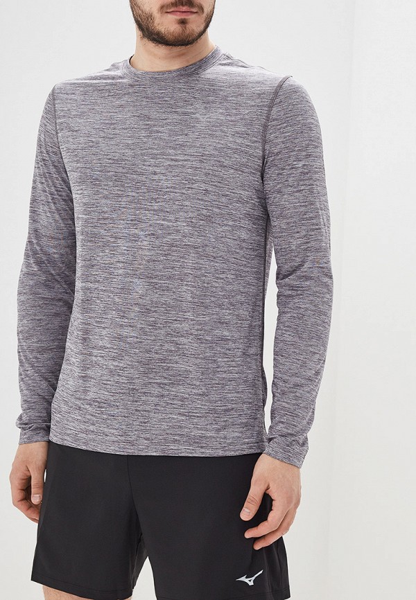 

Лонгслив спортивный Mizuno, Impulse Core LS Tee, Серый