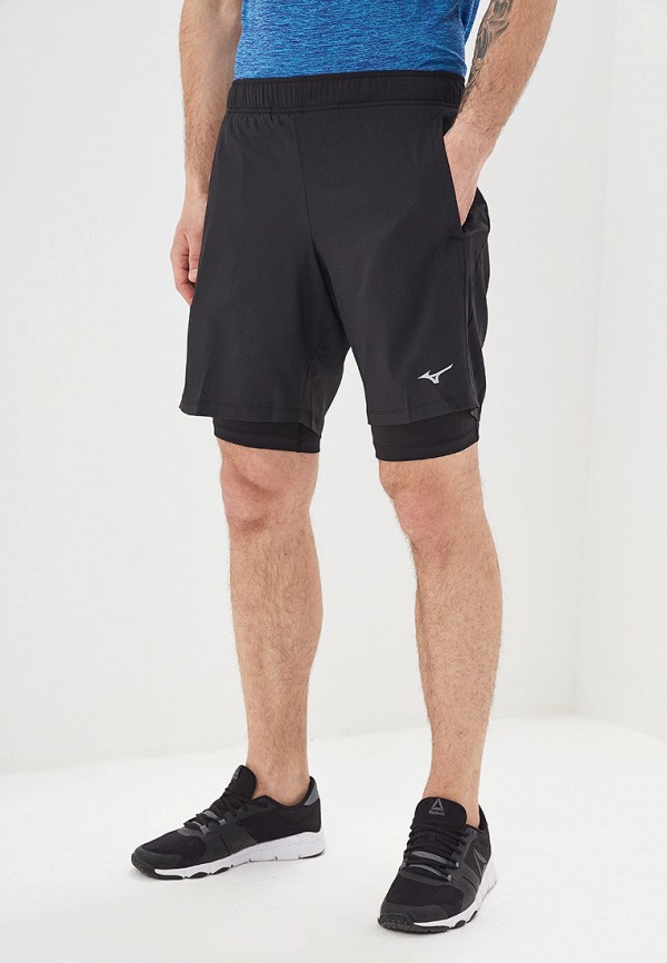 

Шорты спортивные Mizuno, Impulse 7.5 2in1 Short, Черный