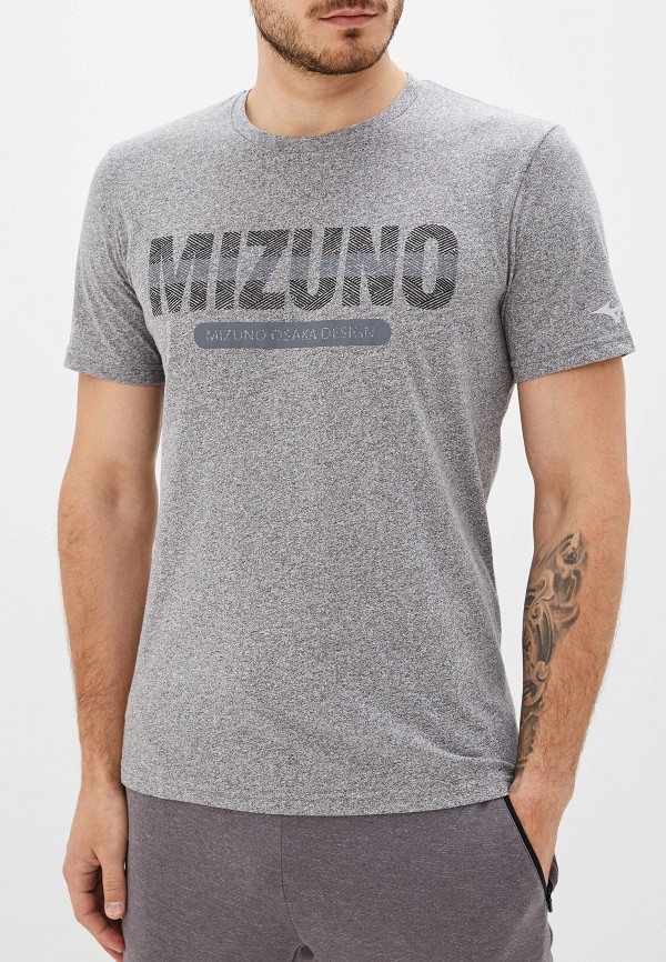 

Футболка спортивная Mizuno, Серый, Heritage Tee