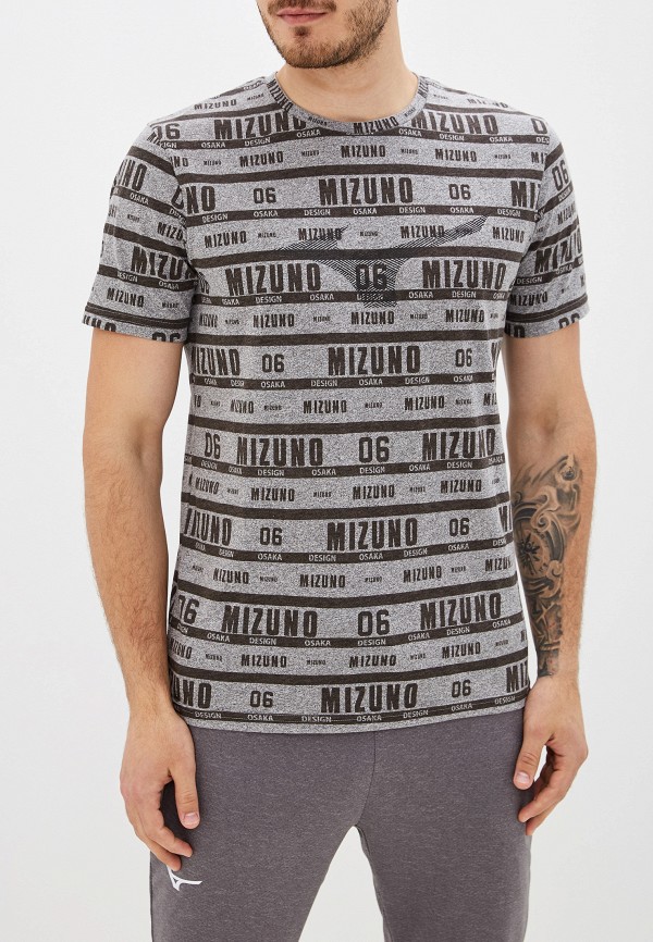 

Футболка спортивная Mizuno, Серый, Heritage Full Graphic Tee
