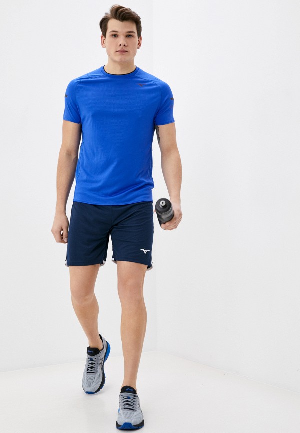 

Футболка спортивная Mizuno, Синий, Solarcut Tee