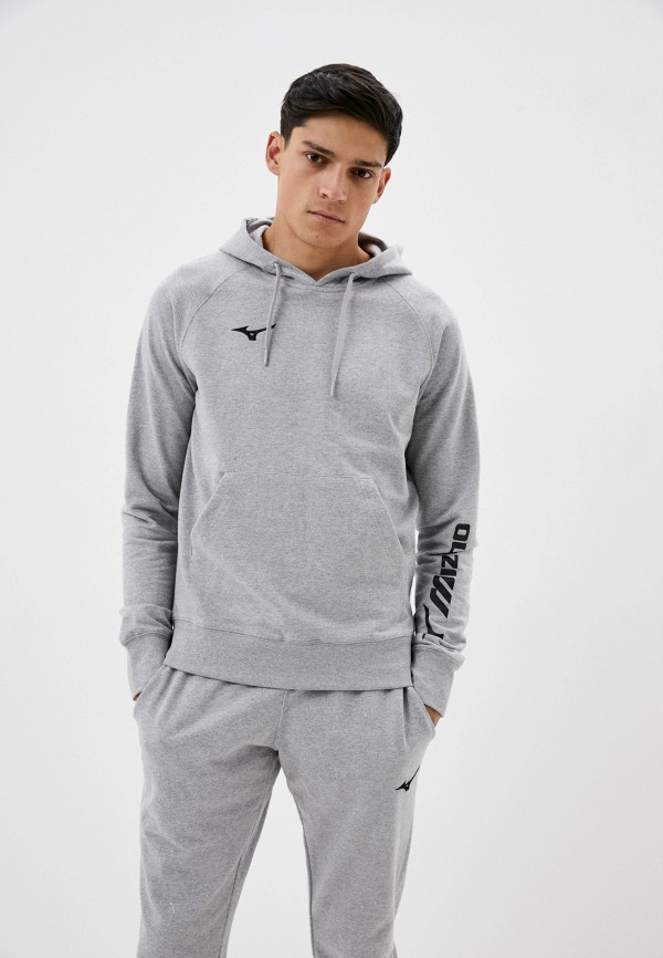 

Худи Mizuno, Серый, Mizuno Terry Hoodie