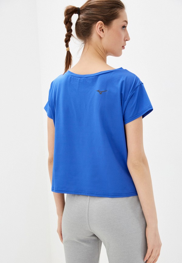 

Футболка спортивная Mizuno, Синий, Layering Tee W