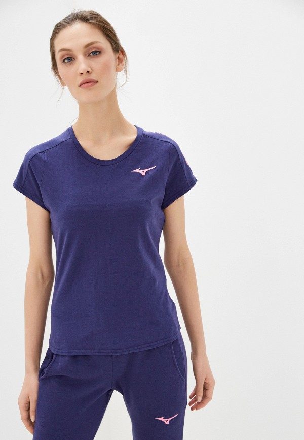 

Футболка Mizuno, Фиолетовый, Heritage 06 Tee W