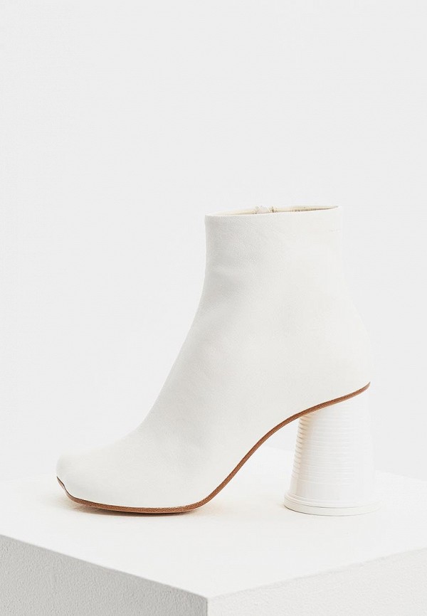 

Ботильоны MM6 Maison Margiela, Белый, MM6 Maison Margiela MM004AWBRJT1