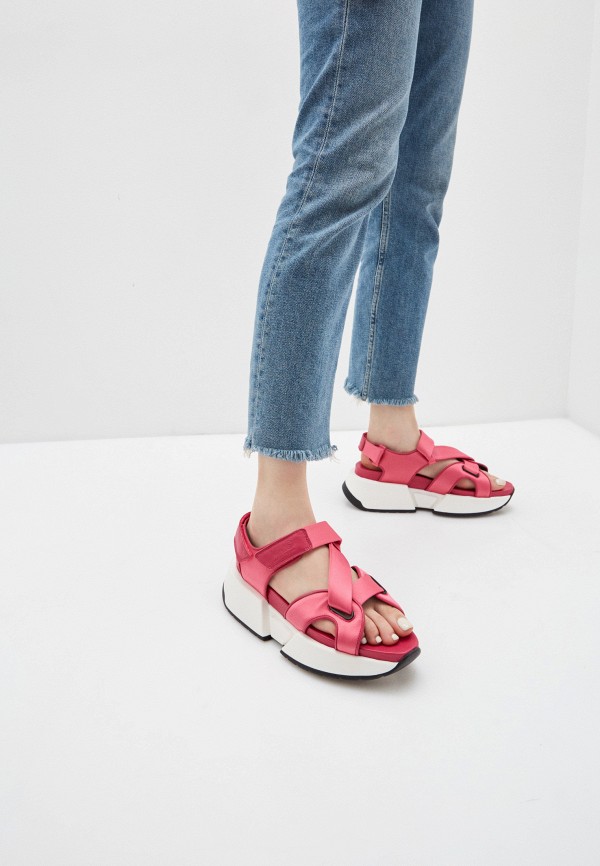 Сандалии MM6 Maison Margiela розовый s59wp0029 MM004AWIYMG6
