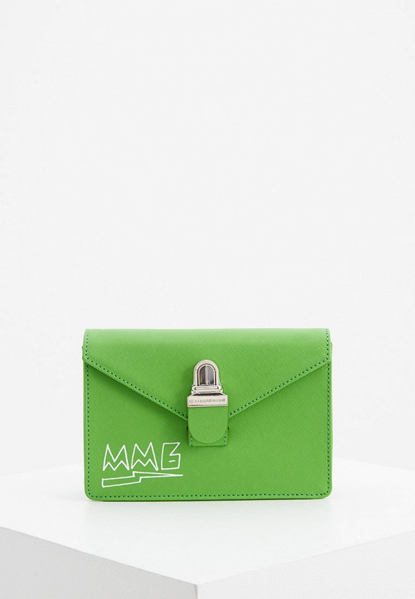 

Сумка MM6 Maison Margiela, Зеленый, MM6 Maison Margiela MM004BWHLKX3