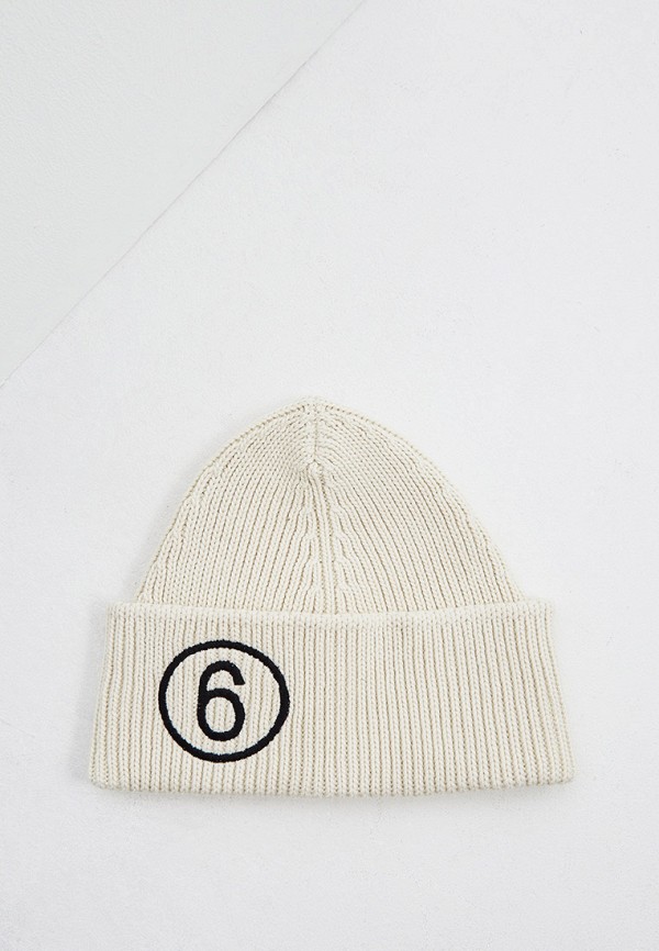 

Шапка MM6 Maison Margiela, Бежевый, MM6 Maison Margiela MM004CWJROP7