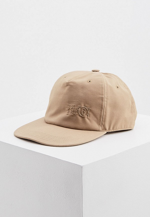 

Бейсболка MM6 Maison Margiela, Бежевый