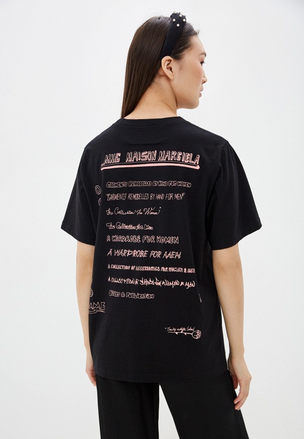 

Футболка MM6 Maison Margiela, Черный, MM6 Maison Margiela MM004EWHLKM7