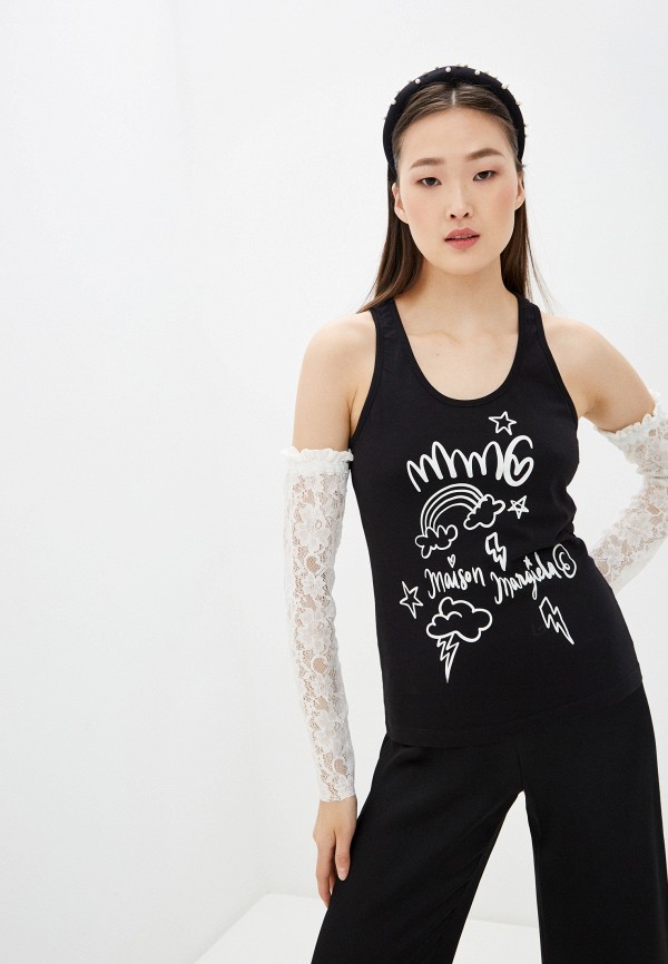 

Майка MM6 Maison Margiela, Черный