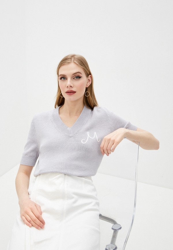

Пуловер MM6 Maison Margiela, Серый, MM6 Maison Margiela MM004EWHLKN8