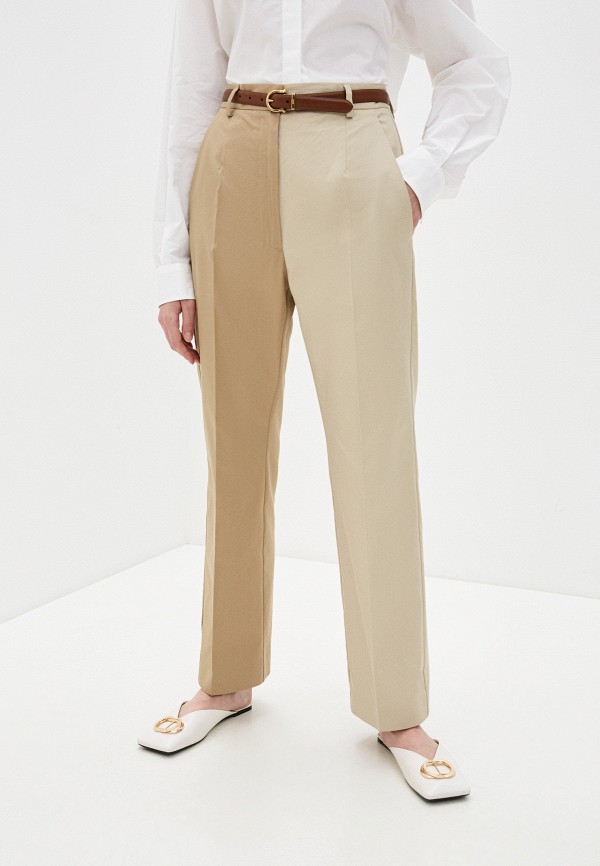 

Брюки MM6 Maison Margiela, Бежевый, MM6 Maison Margiela MM004EWHLKP0