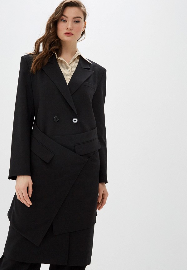 

Плащ MM6 Maison Margiela, Черный