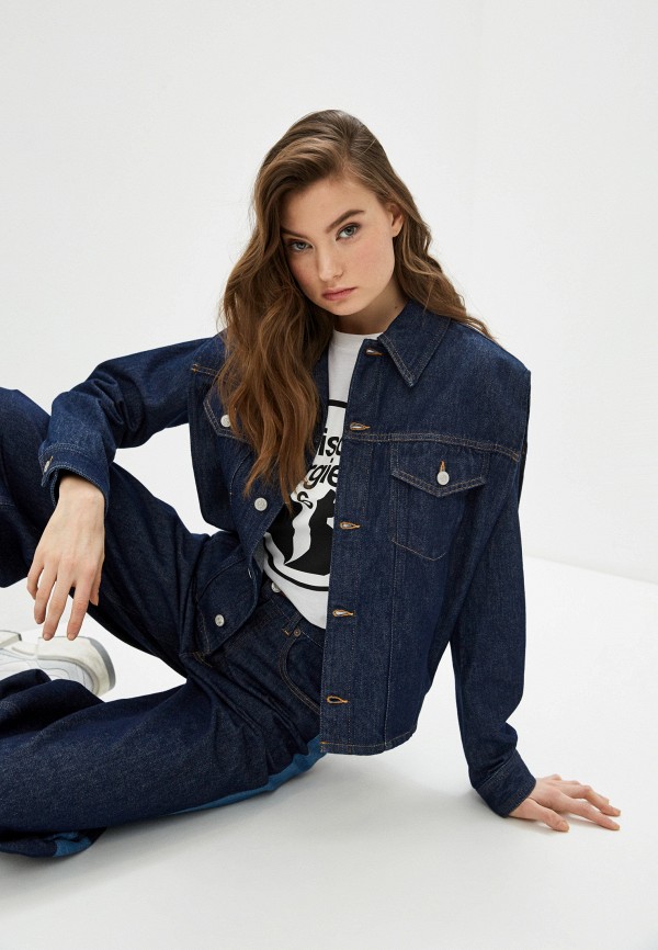 

Куртка джинсовая MM6 Maison Margiela, Синий