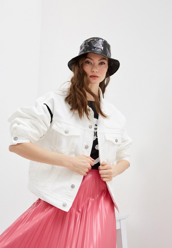 

Куртка джинсовая MM6 Maison Margiela, Белый, MM6 Maison Margiela MM004EWHLKS0