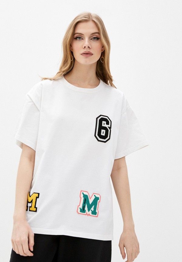

Футболка MM6 Maison Margiela, Белый