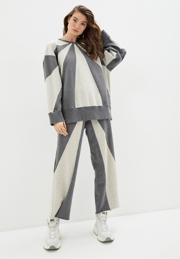 

Свитшот MM6 Maison Margiela, Серый, MM6 Maison Margiela MM004EWHLKU5