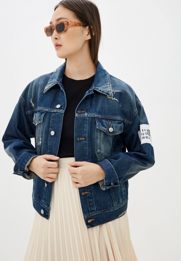 

Куртка джинсовая MM6 Maison Margiela, Синий